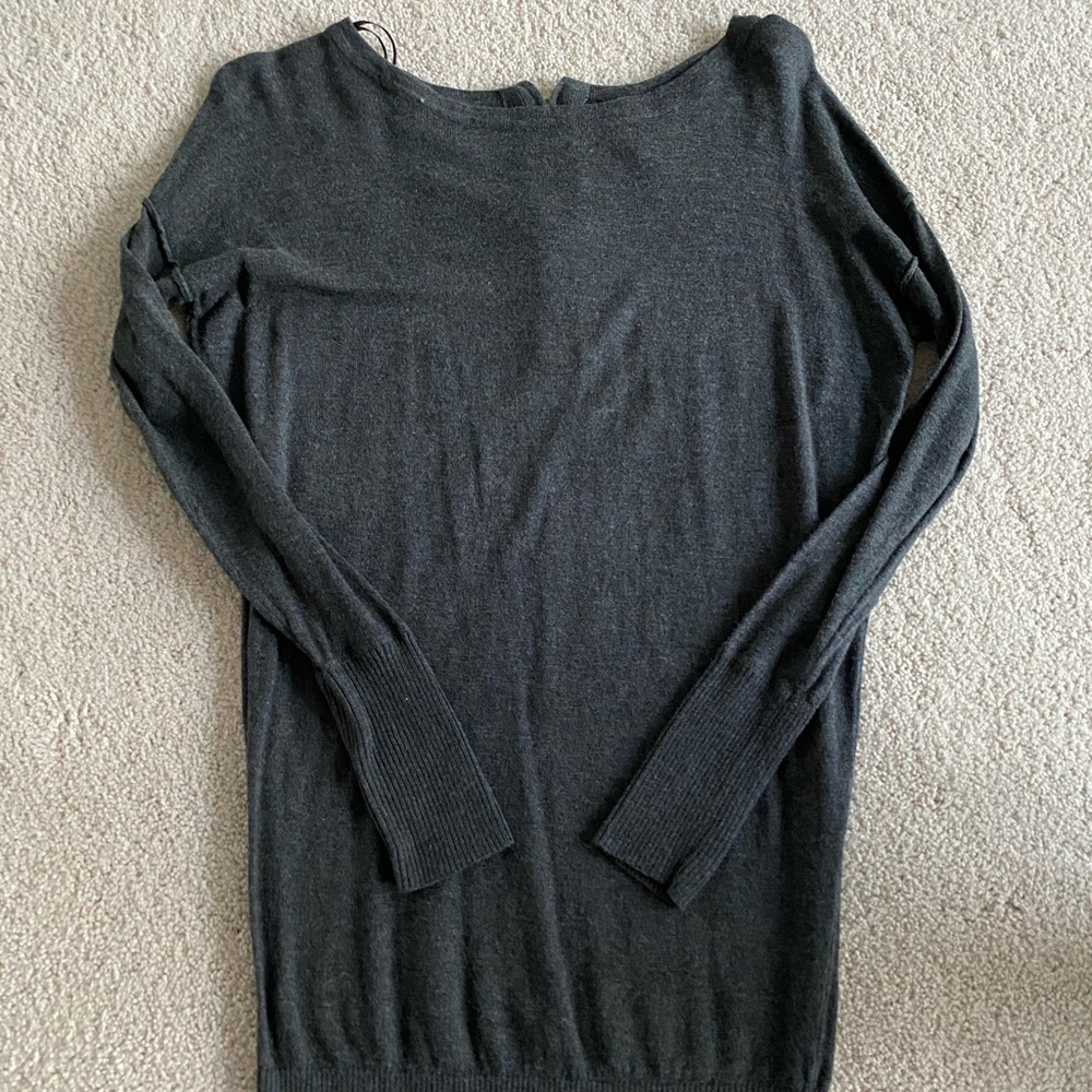 NWOT Grey sweater tunic